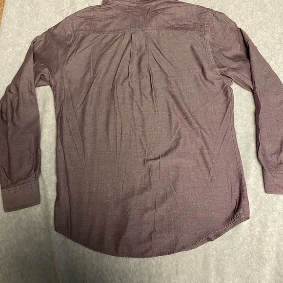 Mens Croft & Barrow Dress Shirt Purple Size Small - Picture 3 of 3
